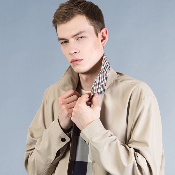 Square aquascutum layering blu 1